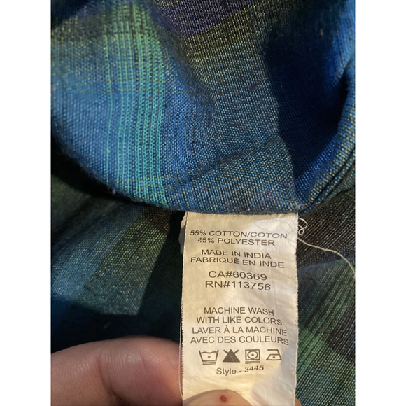 For Him London Brand Men’s Slim Fit Blue button, short sleeve shirt Size XXL - Picture 7 of 10